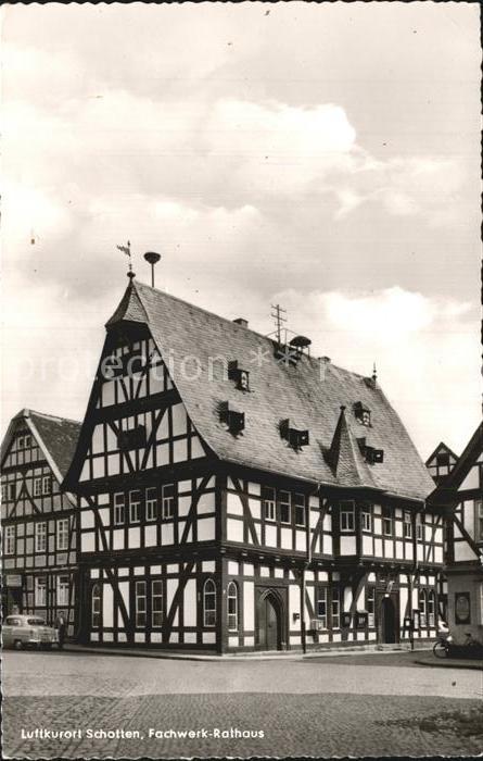 Schotten Hessen Fachwerk Rathaus