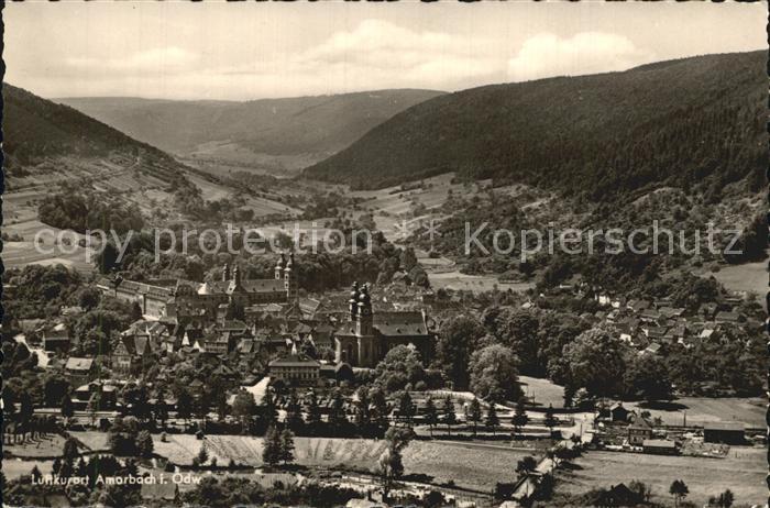 Amorbach Miltenberg Fliegeraufnahme