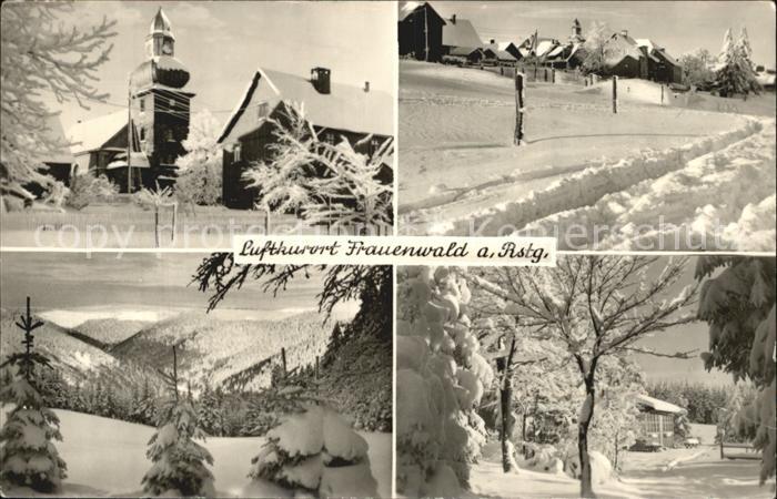 Frauenwald Thueringen Winter