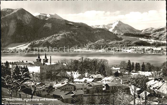 Tegernsee Bayern Hirschberg und Kampen