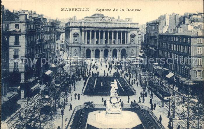 Marseille Bouches-du-Rhone Sqare de la Bourse