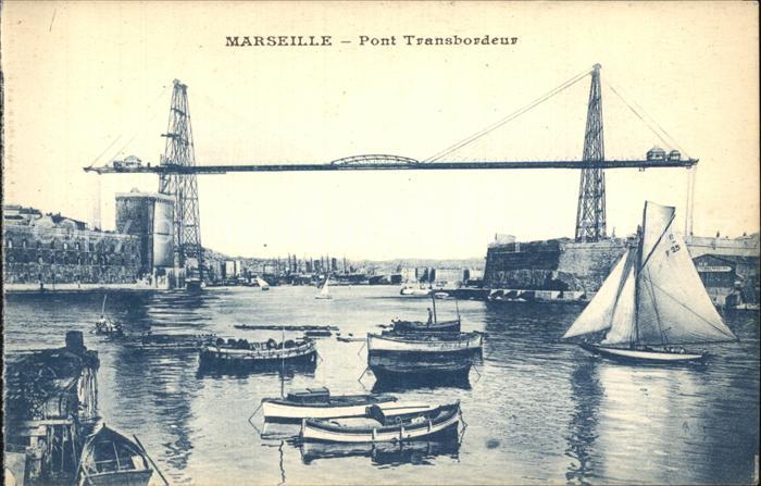 Marseille Bouches-du-Rhone Pont Transbordeus