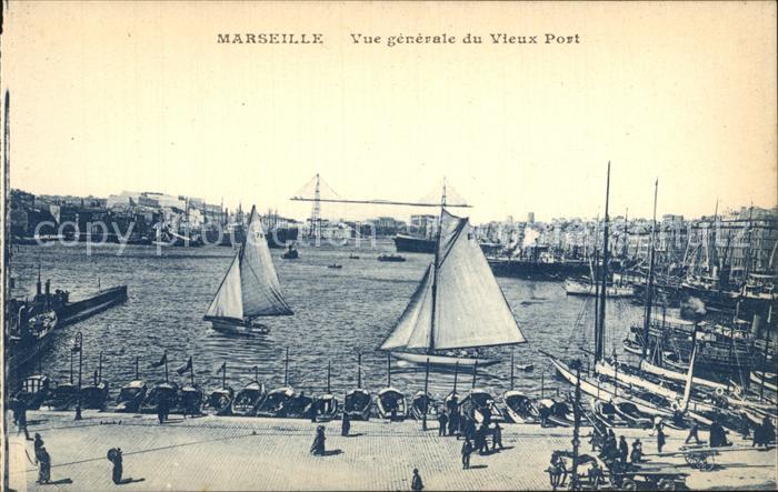 Marseille Bouches-du-Rhone Hafen