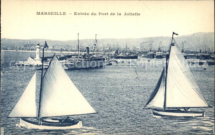 Marseille Bouches-du-Rhone Entree du Port de la Joliette