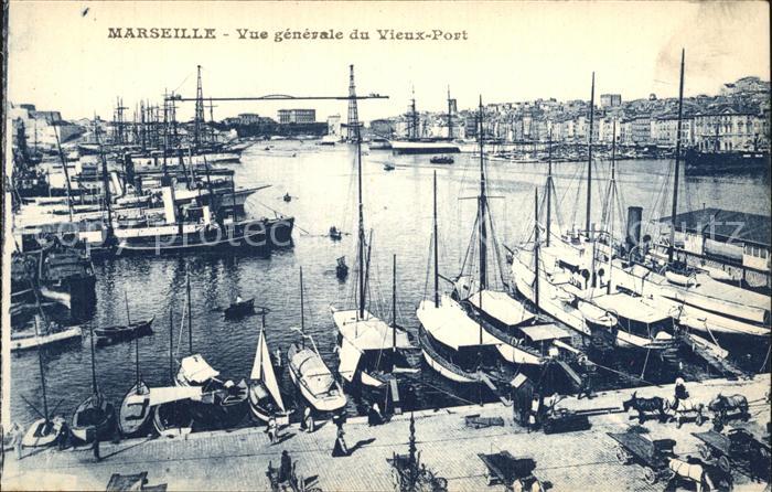 Marseille Bouches-du-Rhone Vieux-Port