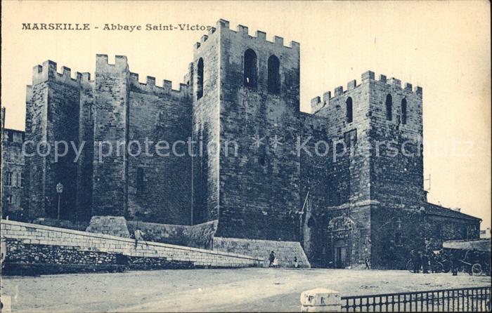 Marseille Bouches-du-Rhone Abbaye Saint-Victor