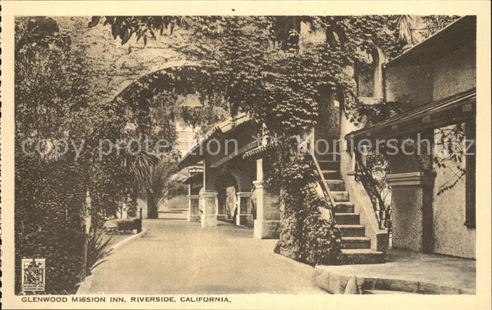 Riverside California Glenwood Mission Inn