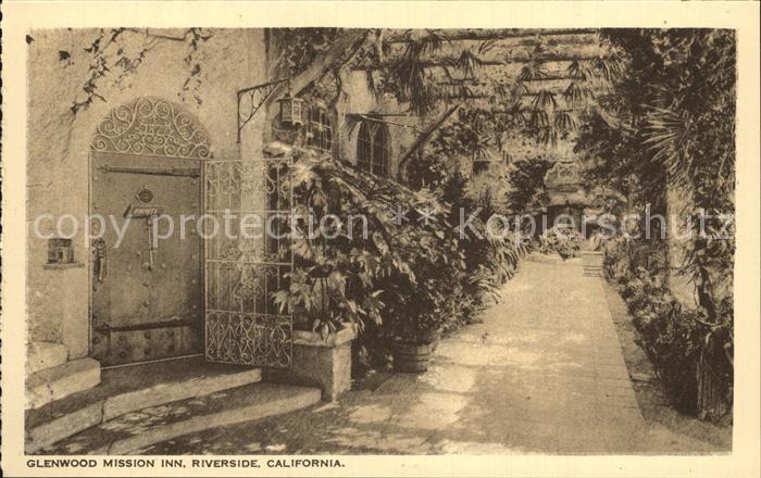 Riverside California Glenwood Mission Inn