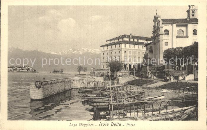 Lago Maggiore Isola Bella Porto