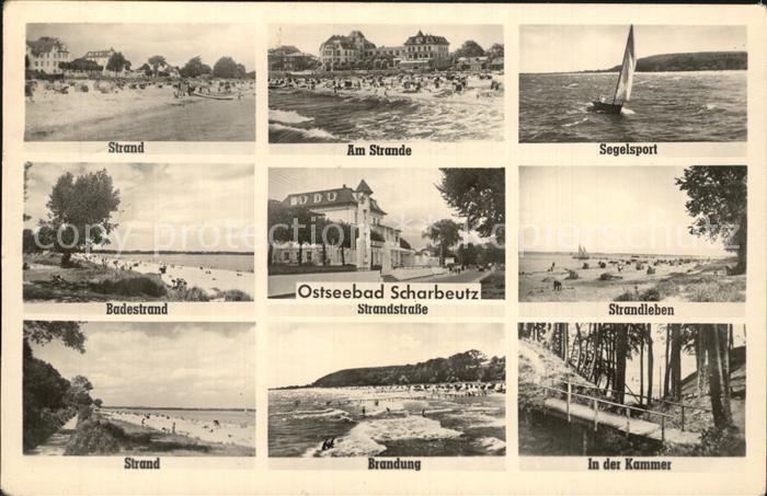 Scharbeutz Ostseebad Strand Strandstrasse Brandung