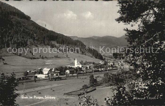 Eben Pongau Dorfansicht