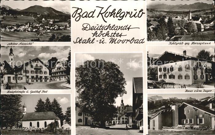 Bad Kohlgrub Gasthof Post Alte Linde Hauptstrasse