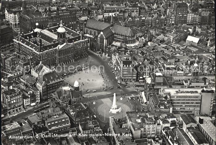Amsterdam Niederlande Dam-Monument Nieuwe Kerk