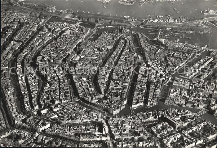 Amsterdam Niederlande Fliegeraufnahme