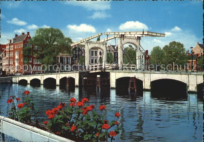 Amsterdam Niederlande Magere Bruecke