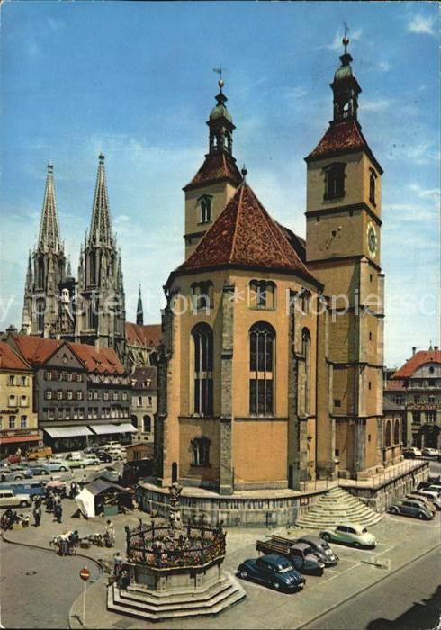 REGENSBURG Bayern Neupfarrkirche Dom Sankt Peter