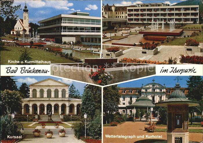 Bad Brueckenau Kurpark Kursaal Kirche