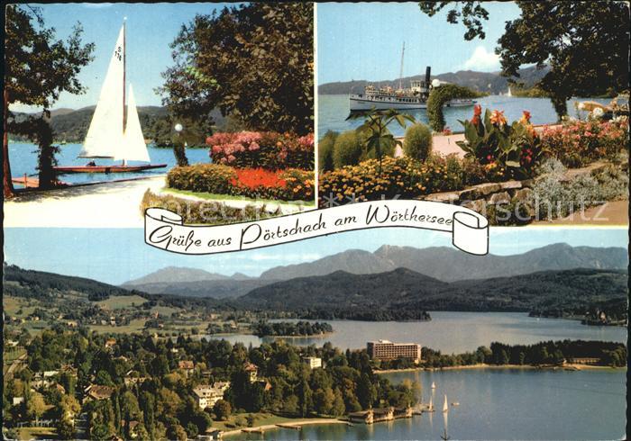 Poertschach Woerthersee Segelboot Schiff