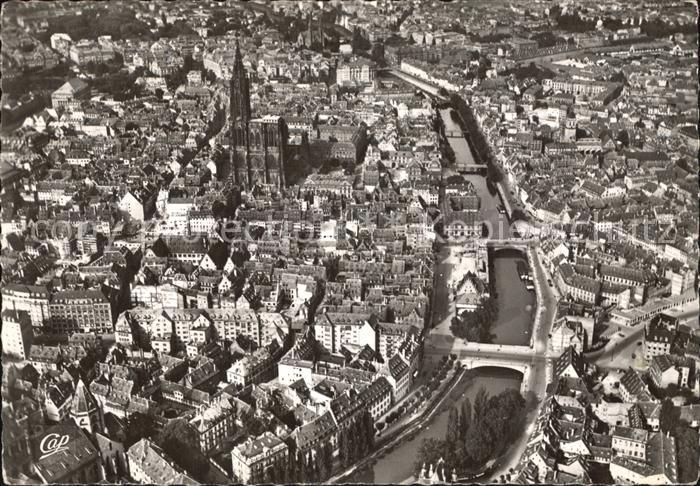 Strasbourg Alsace Fliegeraufnahme