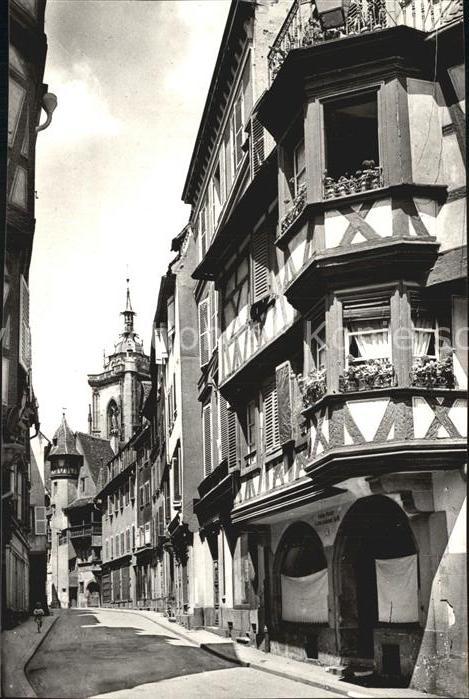 Colmar Haut Rhin Elsass La rue des Marchands