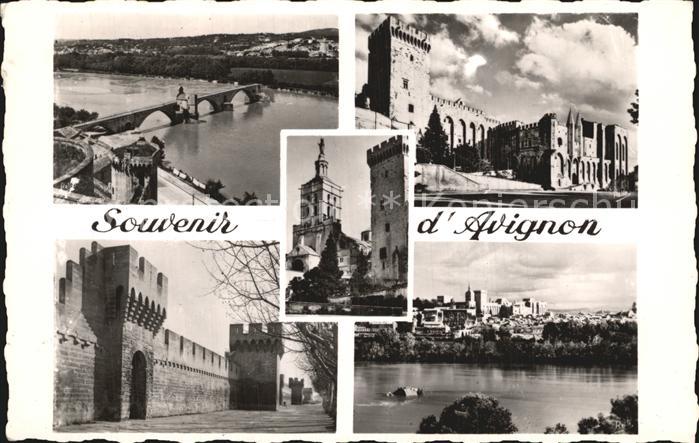 Avignon Vaucluse Bruecke Schloss