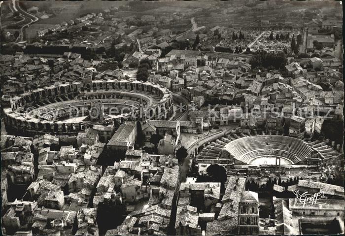 Arles Bouches-du-Rhone Les Arenea Theatre Antique