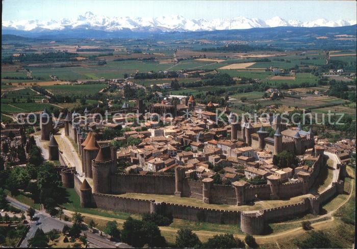 Carcassonne Fliegeraufnahme