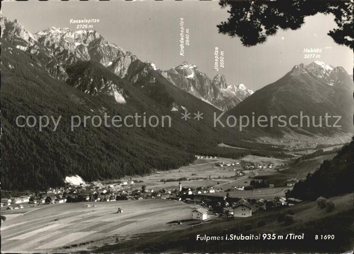 Fulpmes Tirol Stadtansicht