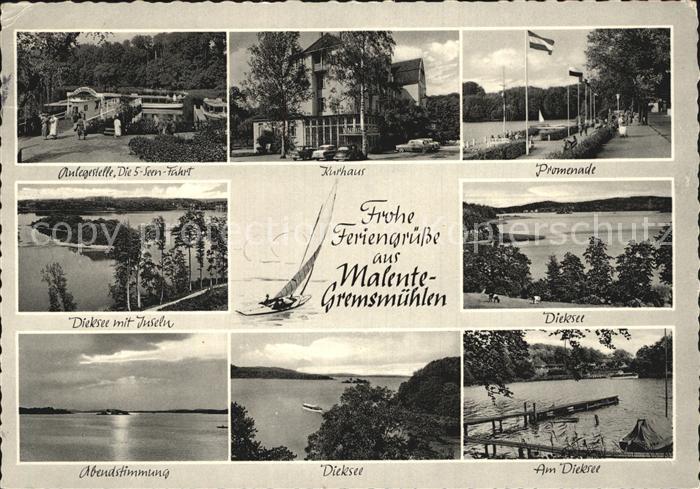 Malente-Gremsmuehlen Kurhaus Dieksee Promenade