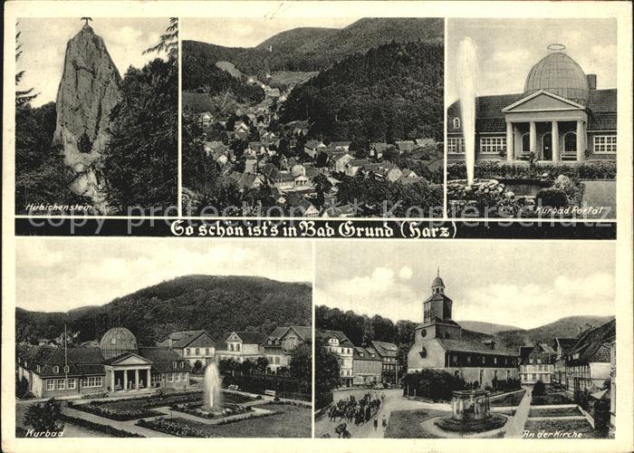 Bad Grund Kirche Kurbad Portal Huebichenstein