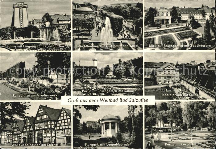 Bad Salzuflen Saline Kurpark Gradierwerk