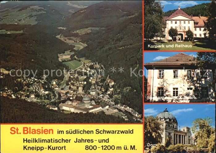 St Blasien Kurpark Rathaus Dom