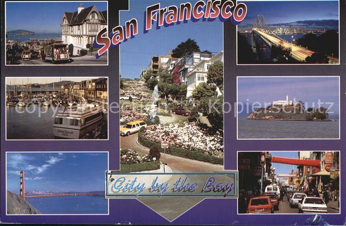 San Francisco California Bruecke Hafen