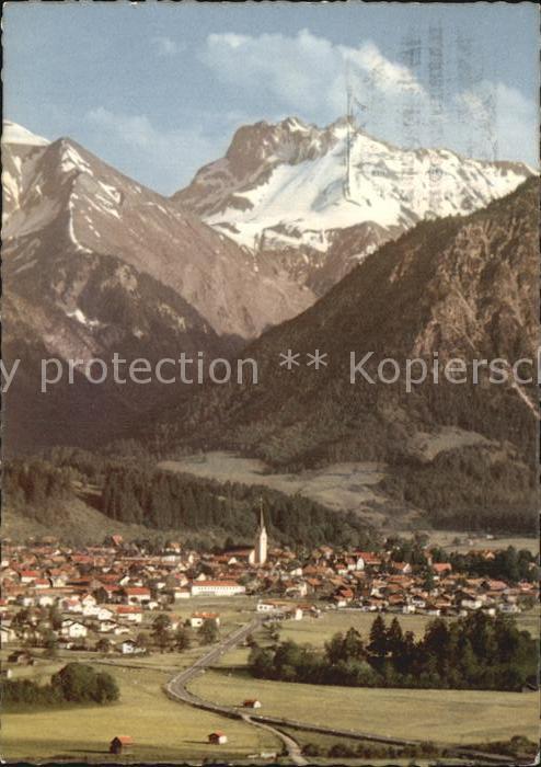 Oberstdorf Stadtansicht