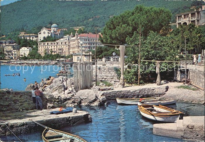 Opatija Abbazia Kleiner Hafen