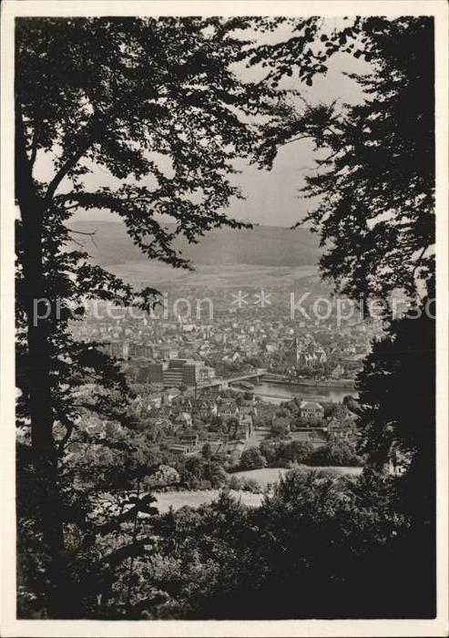 Hameln Weser Blick vom Kluet