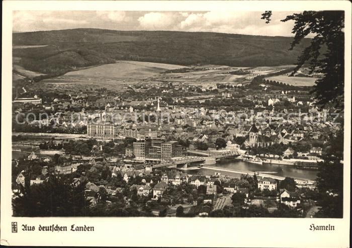 Hameln Weser Teilansicht