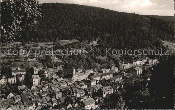 Wildbad Schwarzwald Fliegeraufnahme