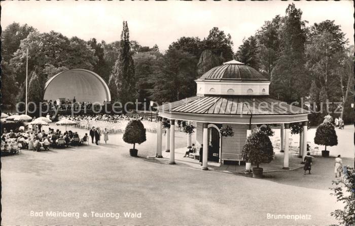 Bad Meinberg Brunnenplatz Konzertpavillon