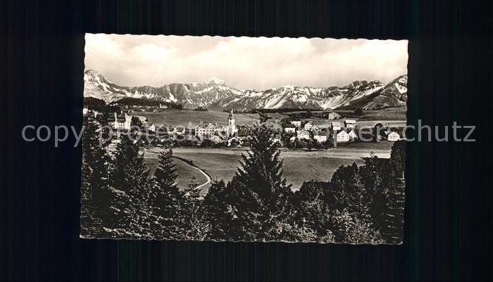 Scheidegg Allgaeu Panorama