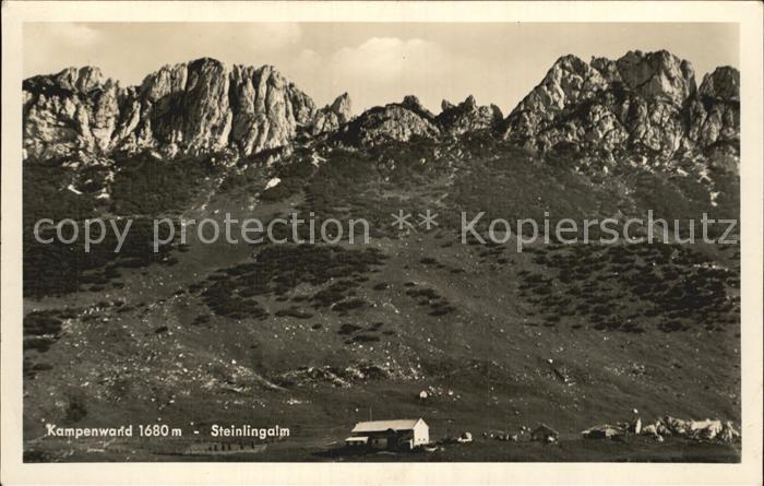 Kampenwand Chiemgau Steinlingalm