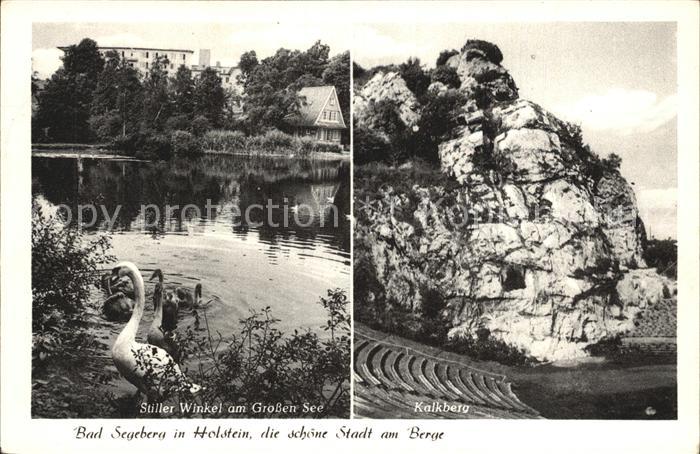 Bad Segeberg Stiller Winkel am Grossen See Kalkberg