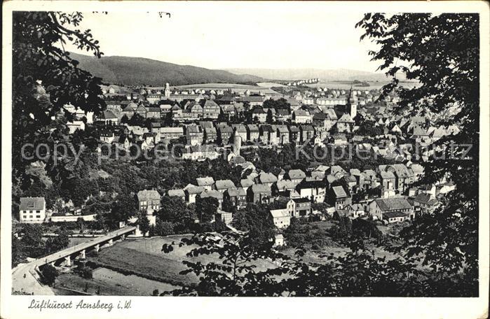 Arnsberg Westfalen Panorama