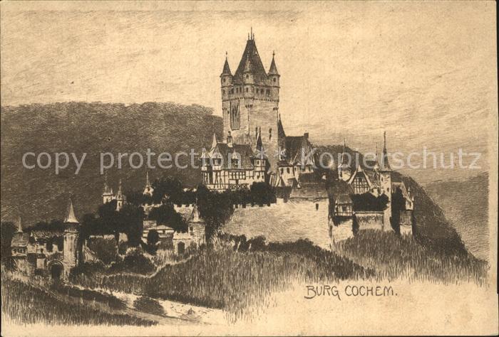 Cochem Mosel Burg Cochem