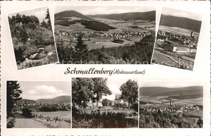 Schmallenberg Total und Teilansichten