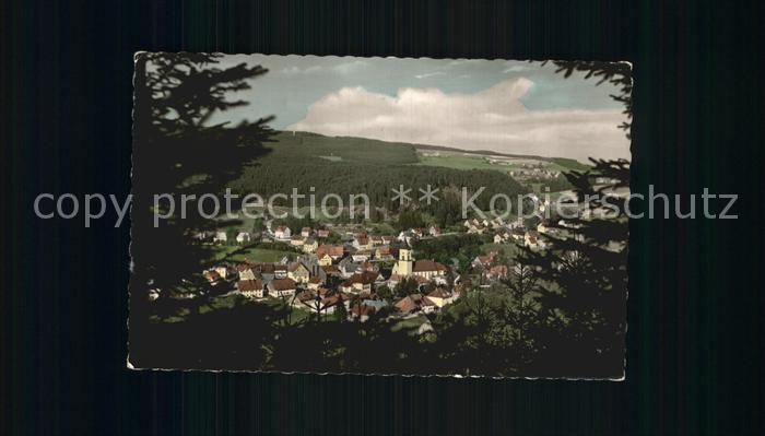 Lenzkirch Hochschwarzwald BW Panorama