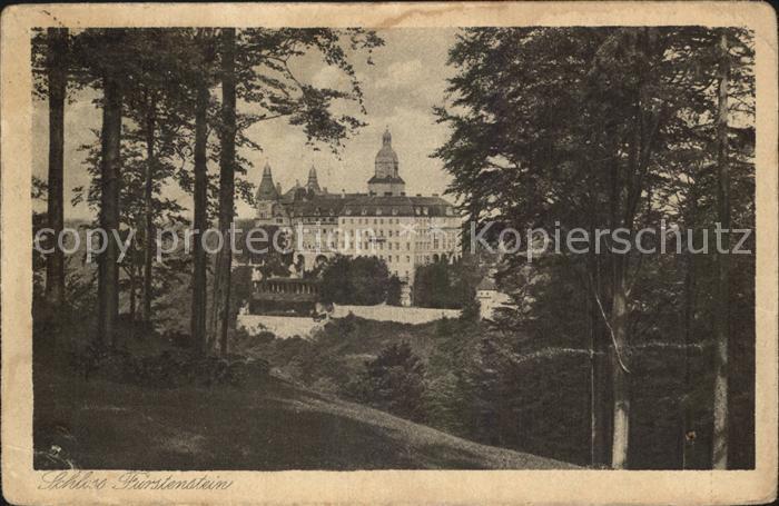 Fuerstenstein Schlesien Schloss Fuerstenstein
