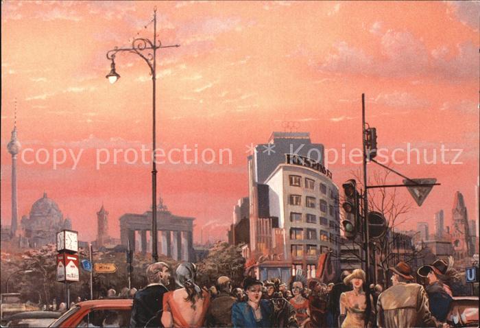 BERLIN  CITY Panoramabild Zukunft der Metropole Berlin