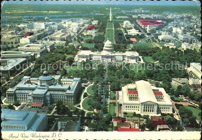 Washington DC Aerial View