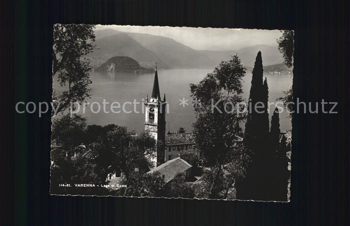 Varenna Lago di Como Kirche Lago di Como